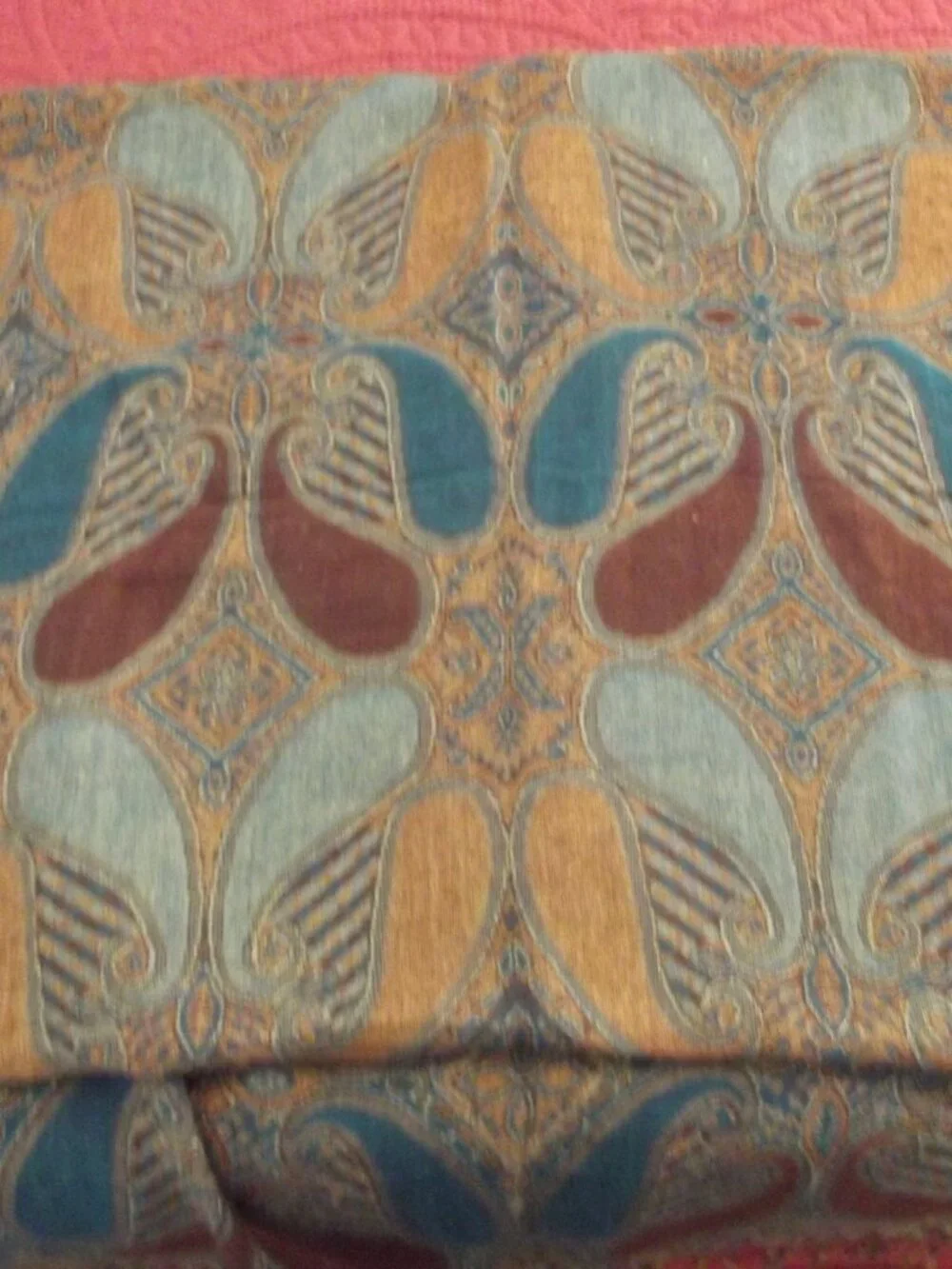 D&G Dolce & Gabbana Pashmina - Cashmere & Silk - Jewel Tones Scarf / Wrap